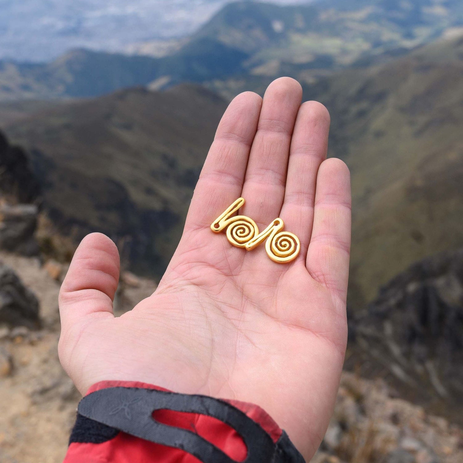Spirals Bird Earrings