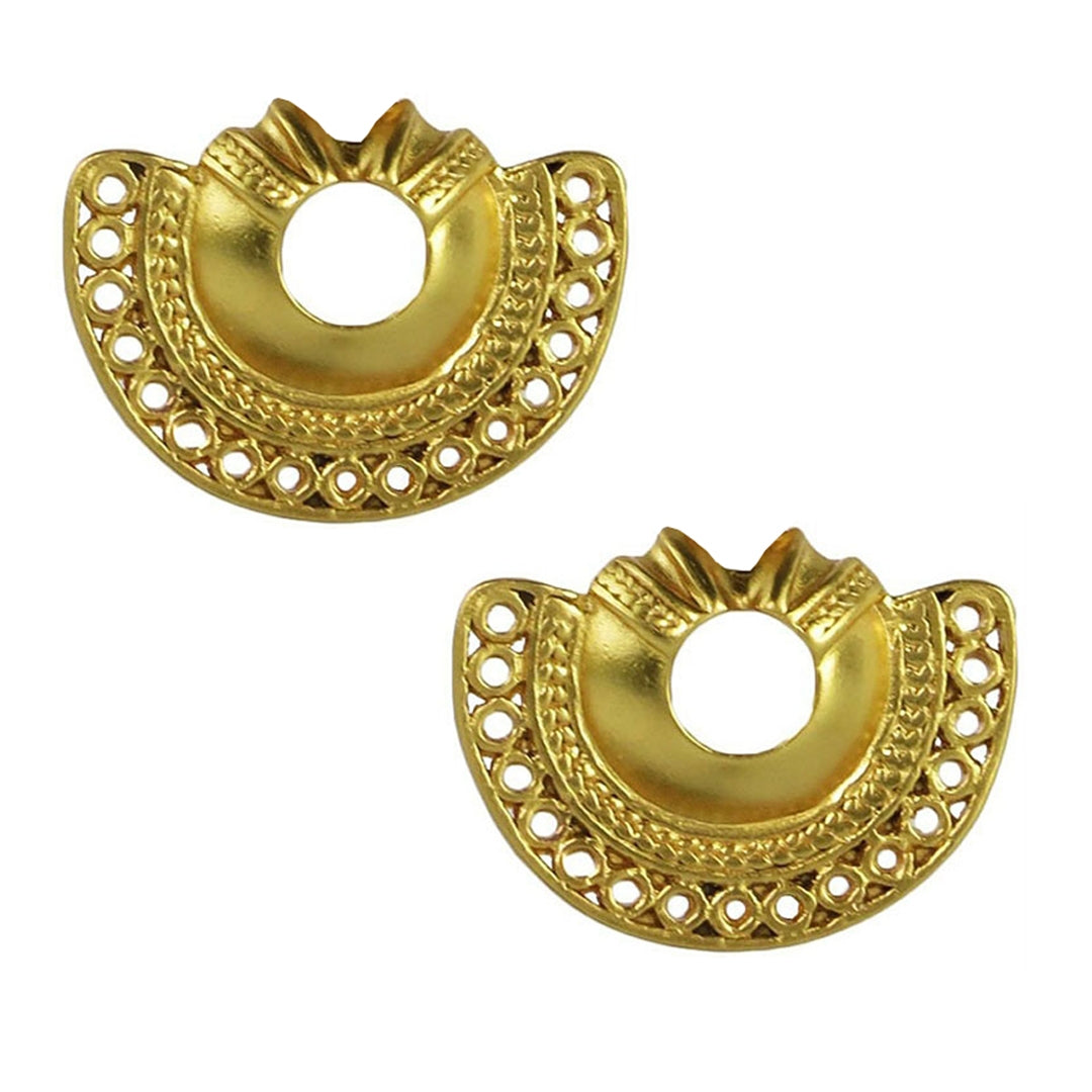 Pre-Columbian Ornament Drop Earrings