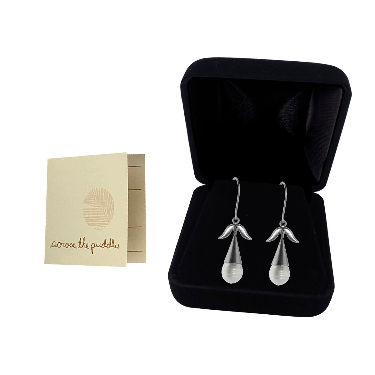 Spanish Colonial Style Freshwater Pearls Earrings