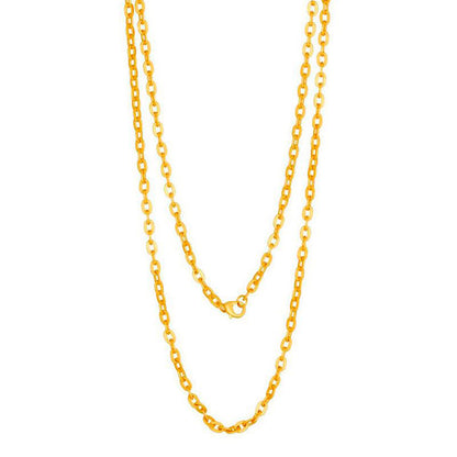 Cable Chain Necklace Multiple Sizes