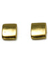 Plain Cube (S) Stud Post Back Earrings