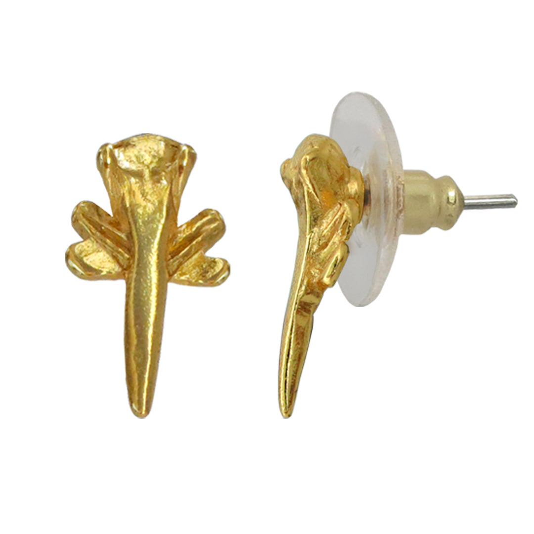 Frog with Tail Earrings