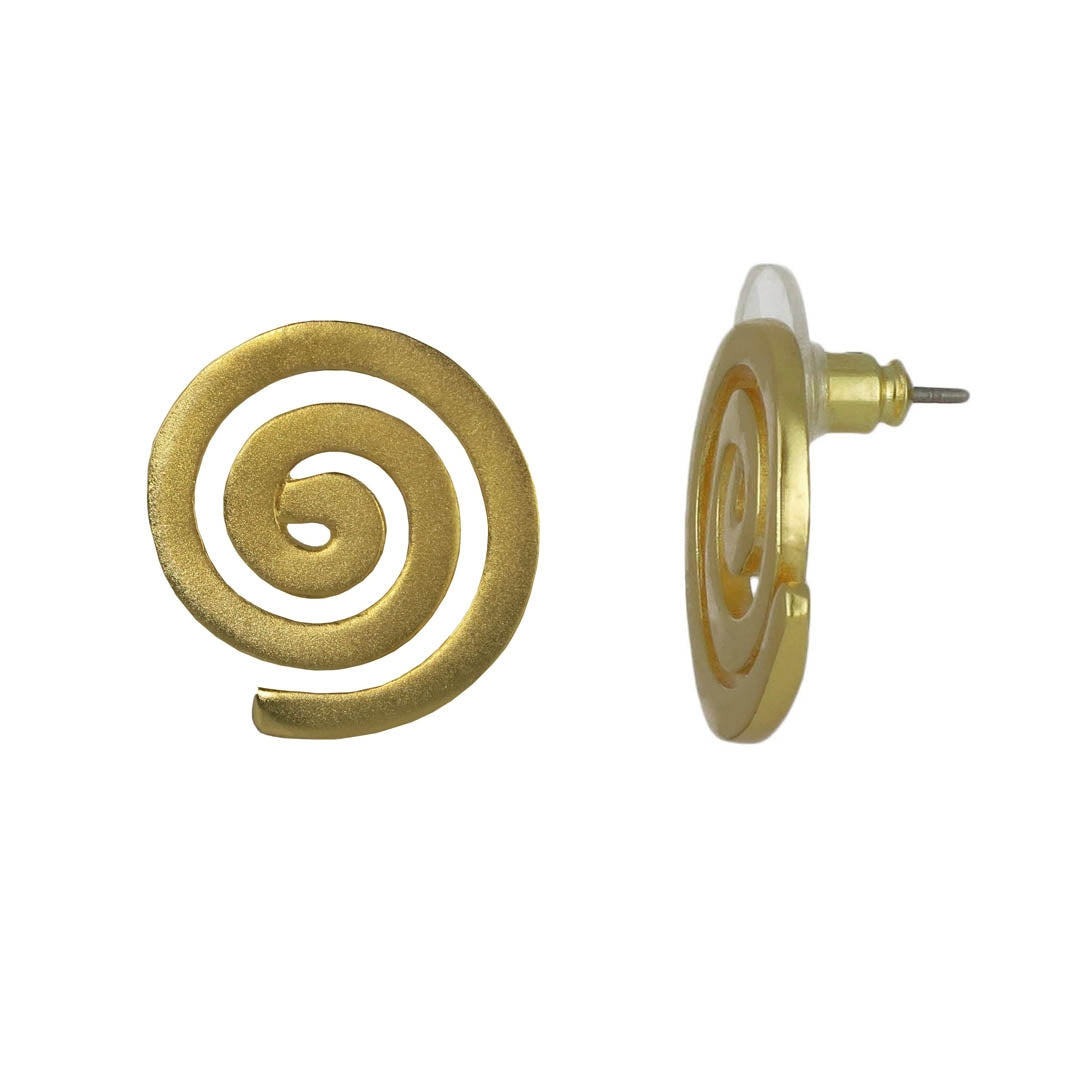 Long Life Spirals Drop Earrings