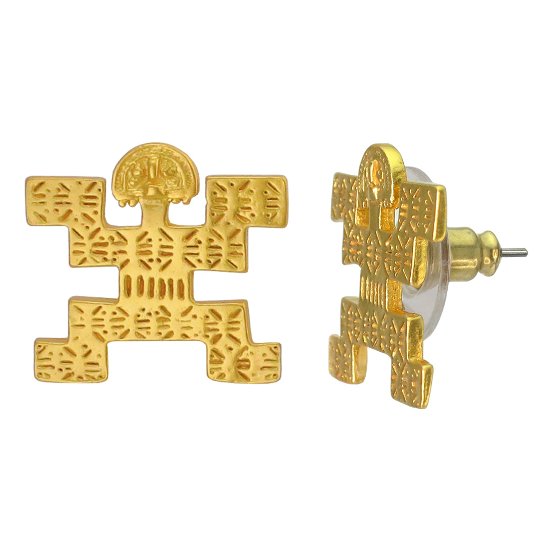 Simetric Jaguar .6" Drop Earrings