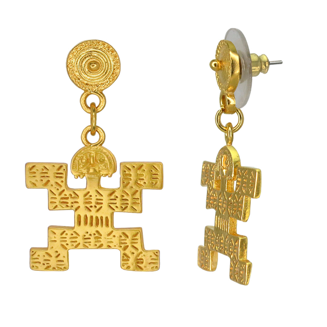Simetric Jaguar 1.2" Dangle Earrings