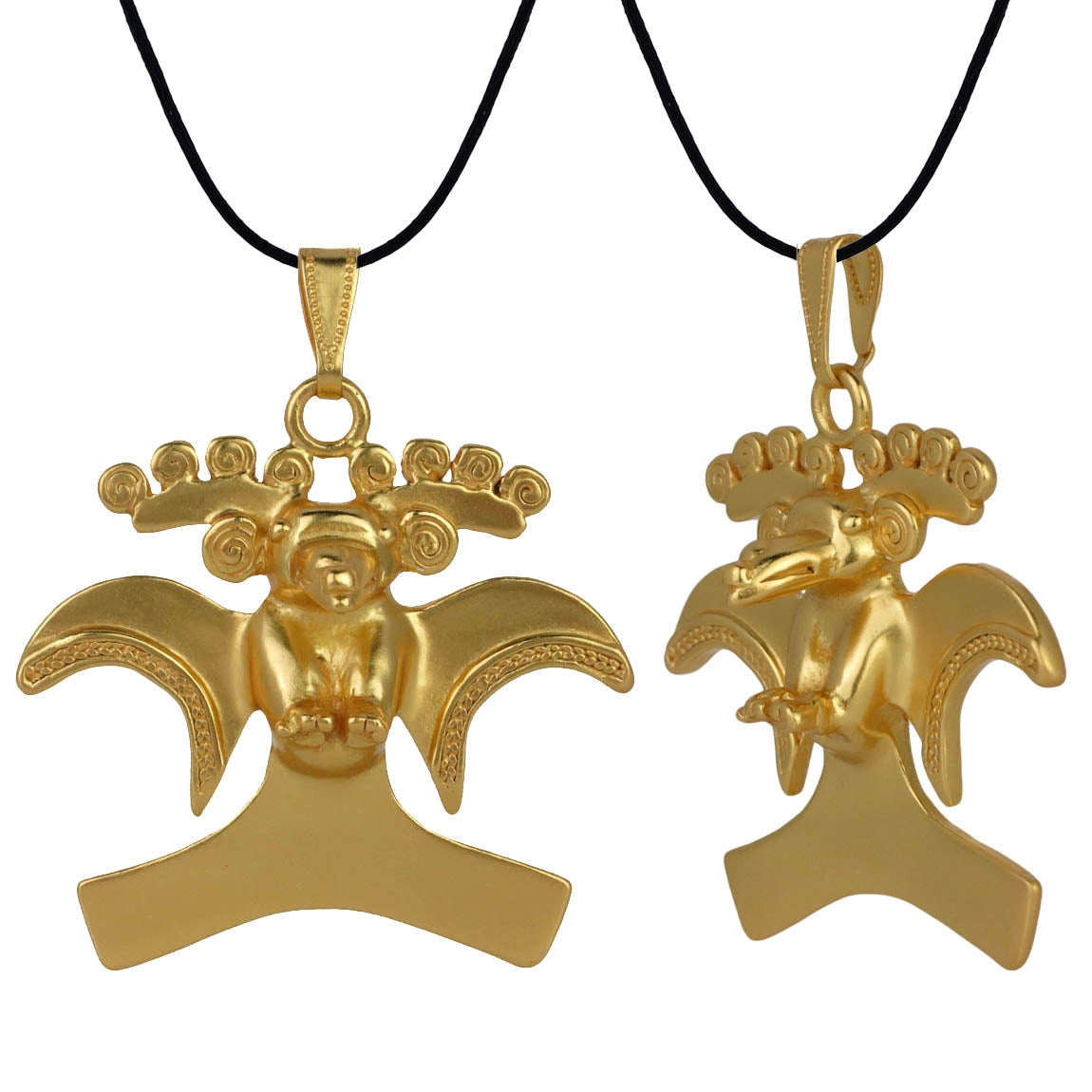 Pre-Columbian Eagle Pendant by ACROSS THE PUDDLE