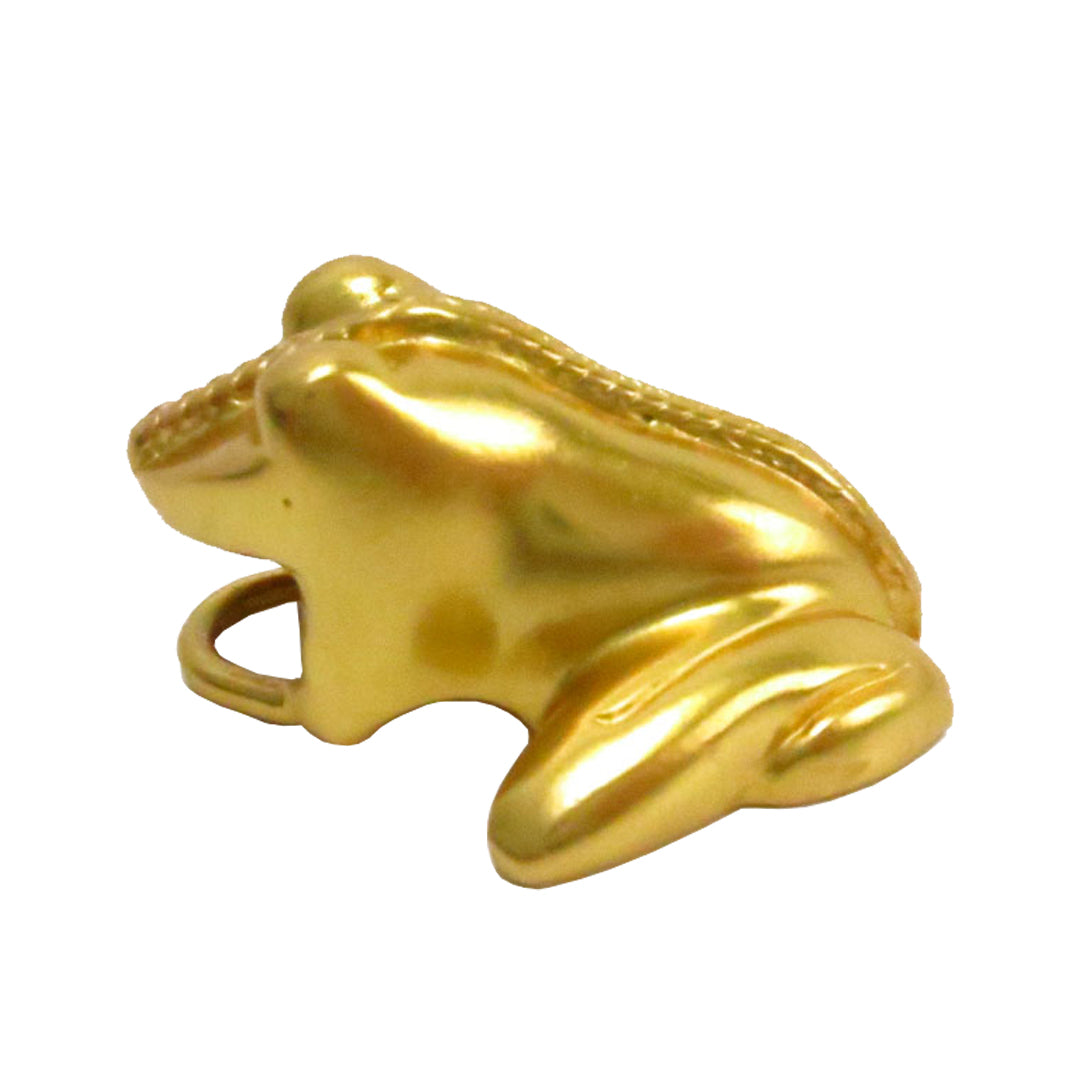 Tairona Frog with Braid Necklace