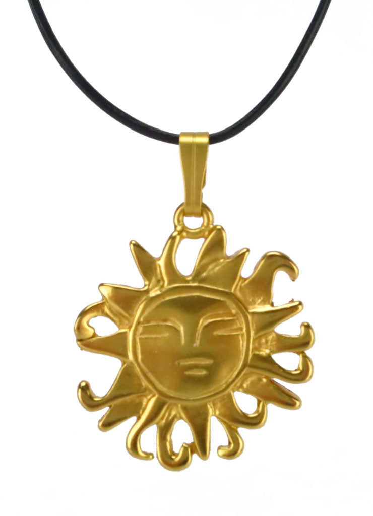 Pre-Columbian Muisca Radiant Sun Pendant
