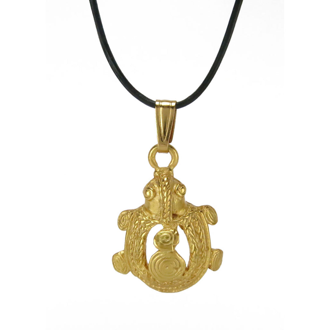Spirals Turtle Necklace