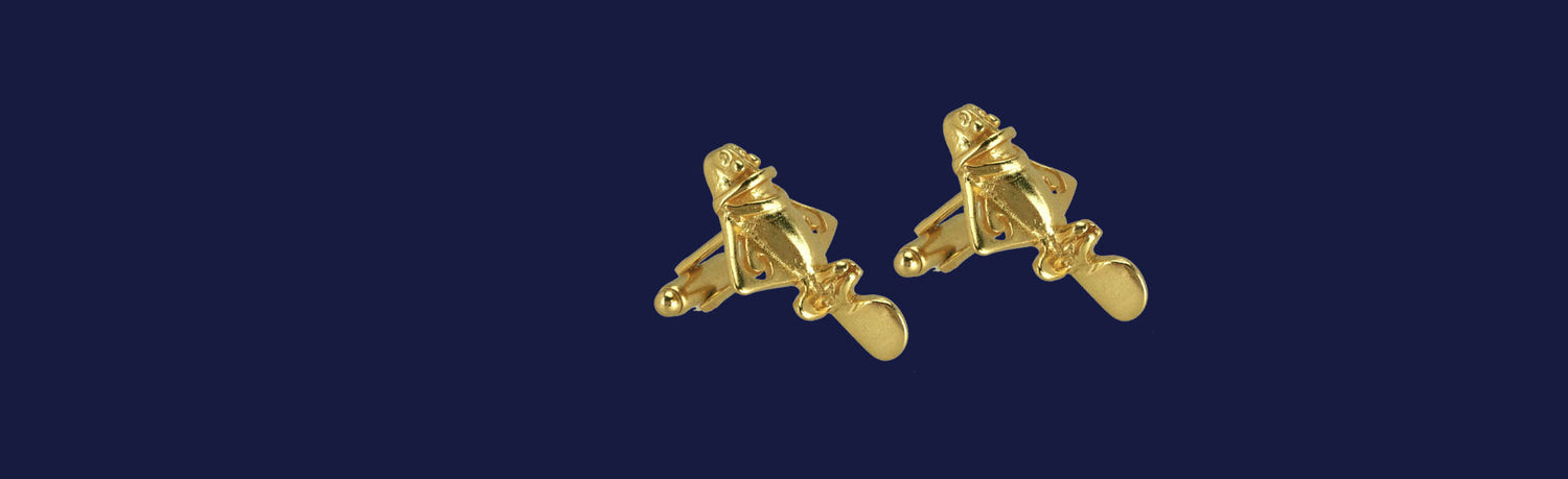 Golden Jets Cufflinks