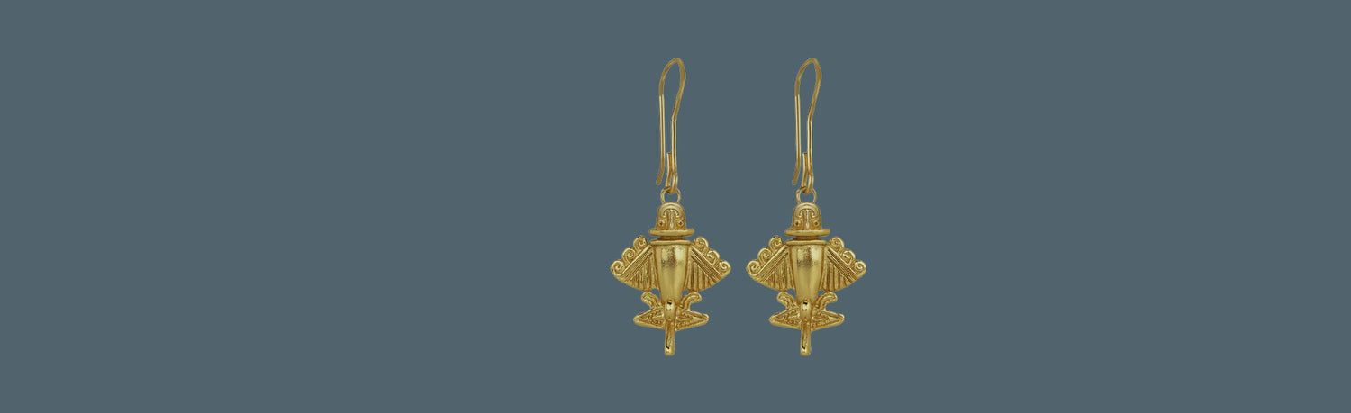 Golden Jets Earrings