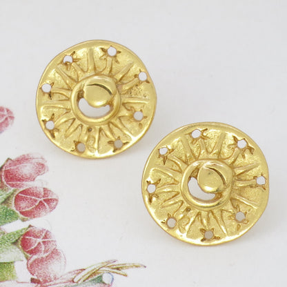 Stars and Moon Stud Earrings