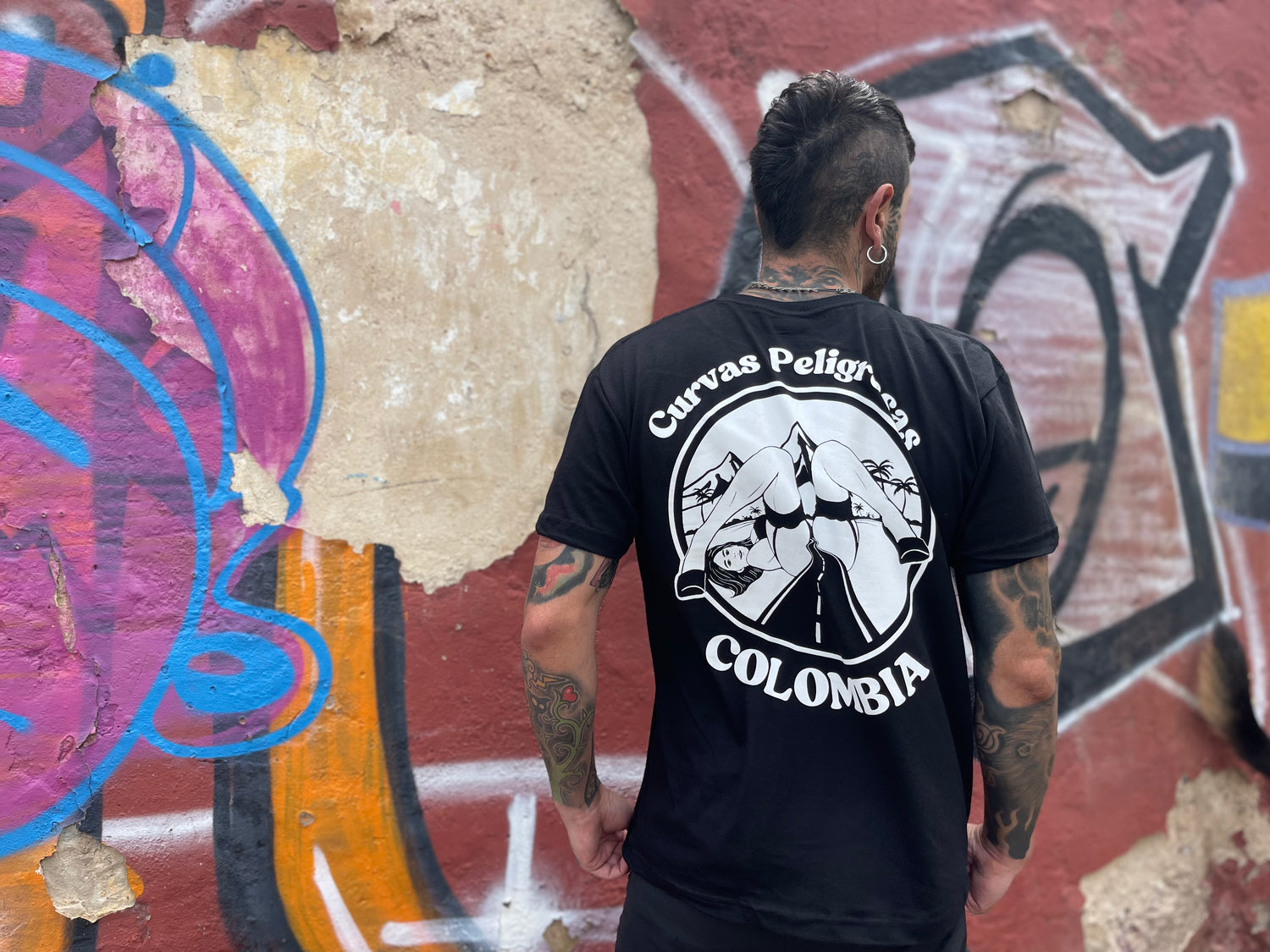 Curvas Peligrosas | Motorcycle T-Shirt | Loco Moto