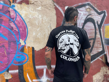 Curvas Peligrosas | Motorcycle T-Shirt | Loco Moto
