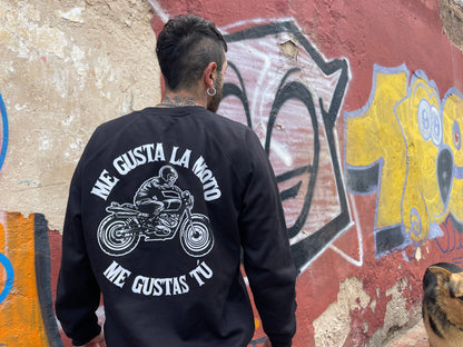 Me Gusta La Moto | Motorcycle Sweatshirt | Loco Moto
