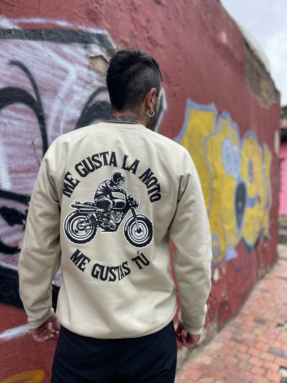 Me Gusta La Moto | Motorcycle Sweatshirt | Loco Moto