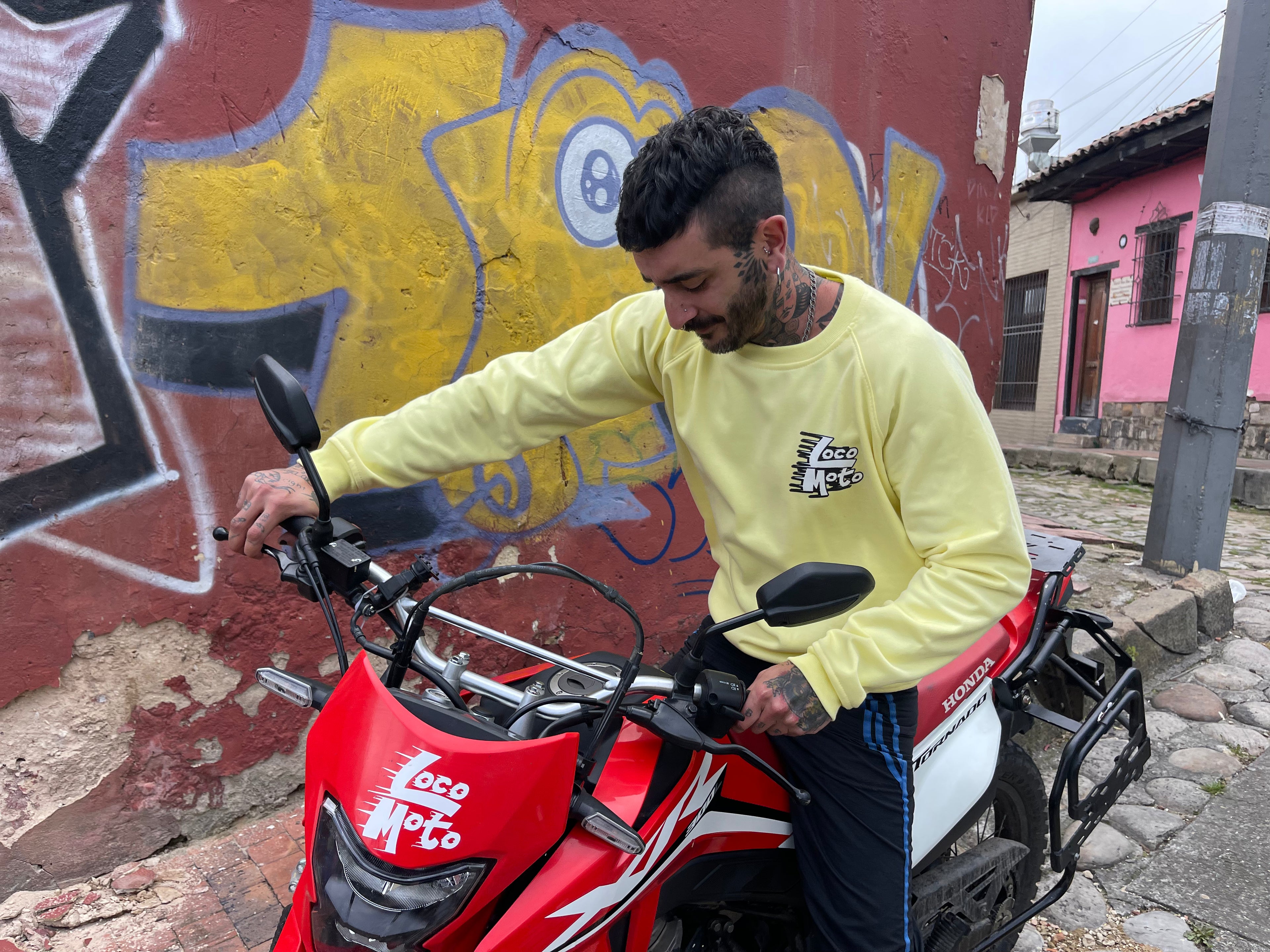 Me Gusta La Moto | Motorcycle Sweatshirt | Loco Moto