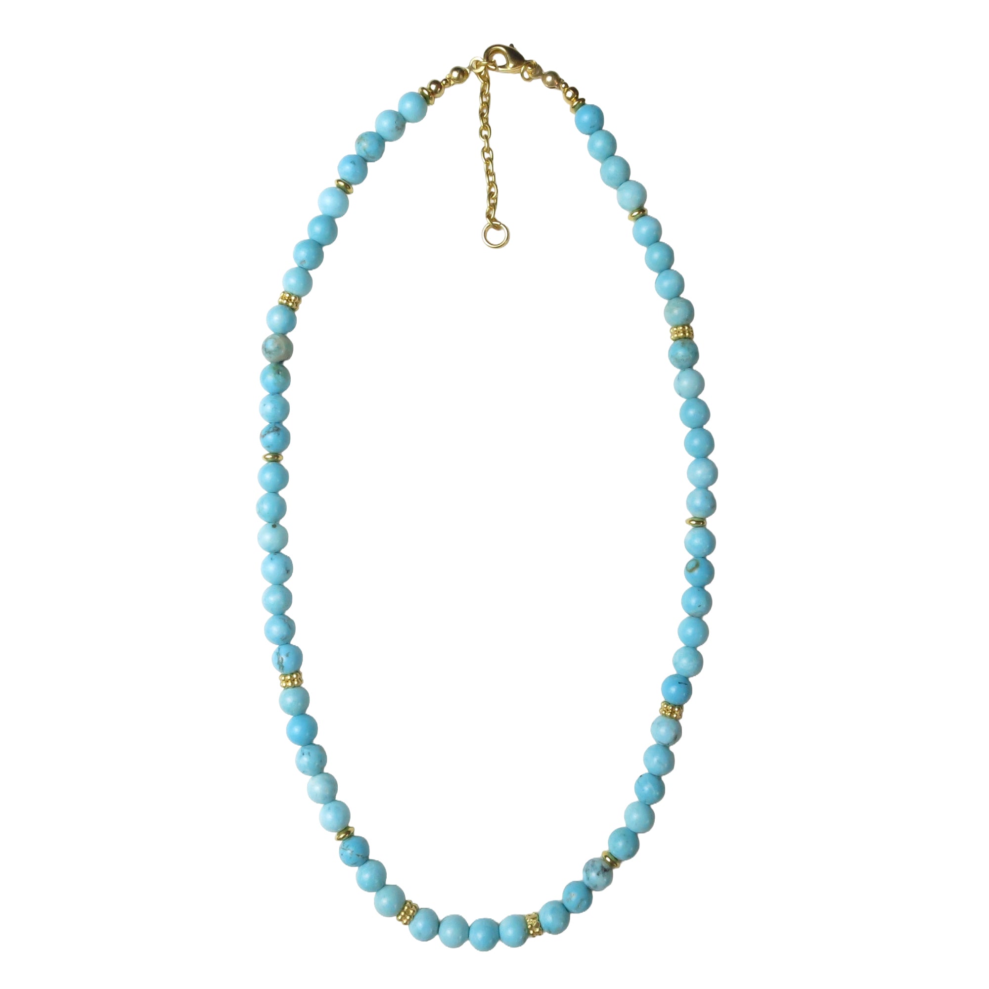 Egyptian Morenci Turquoise Necklace