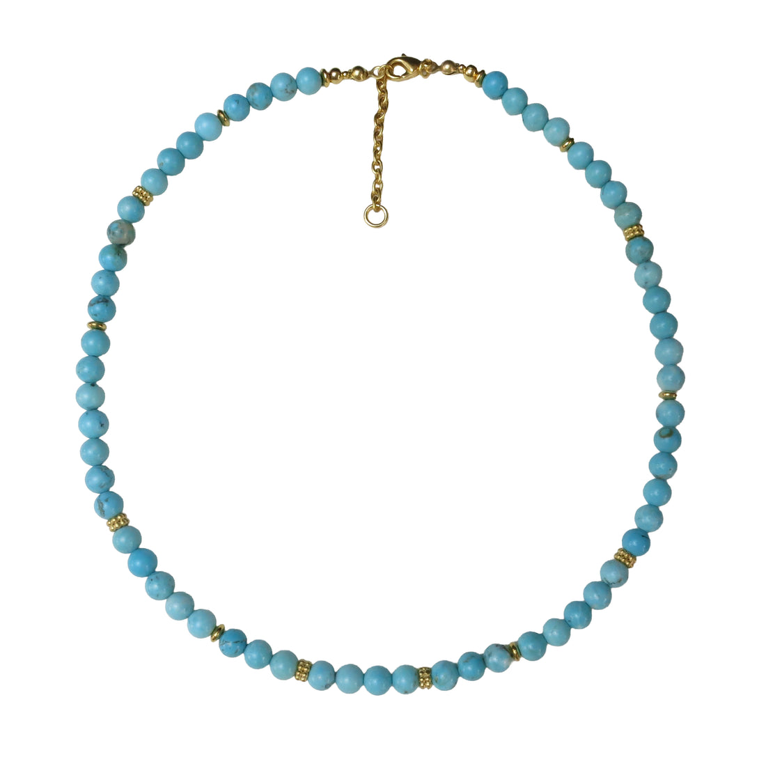 Egyptian Morenci Turquoise Necklace