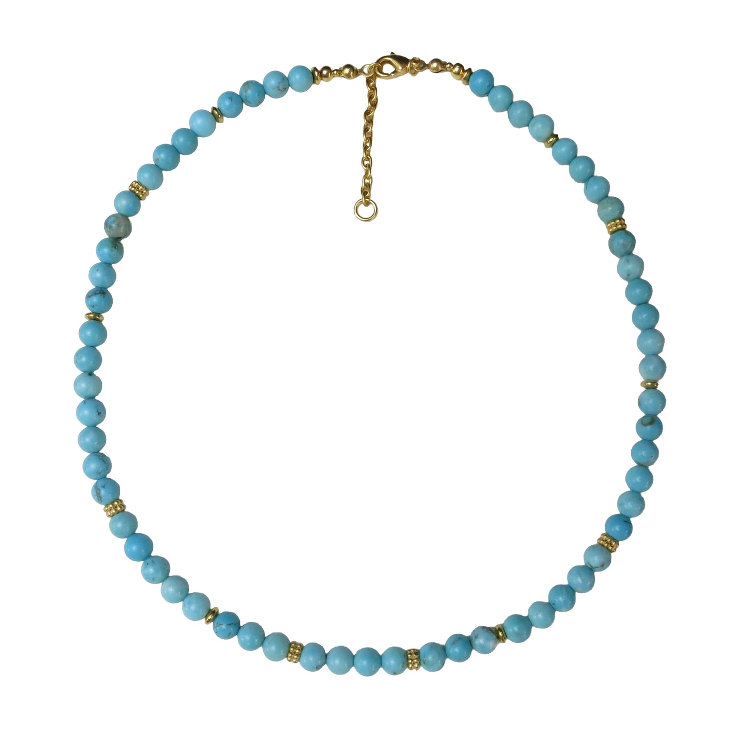 Egyptian Morenci Turquoise Necklace