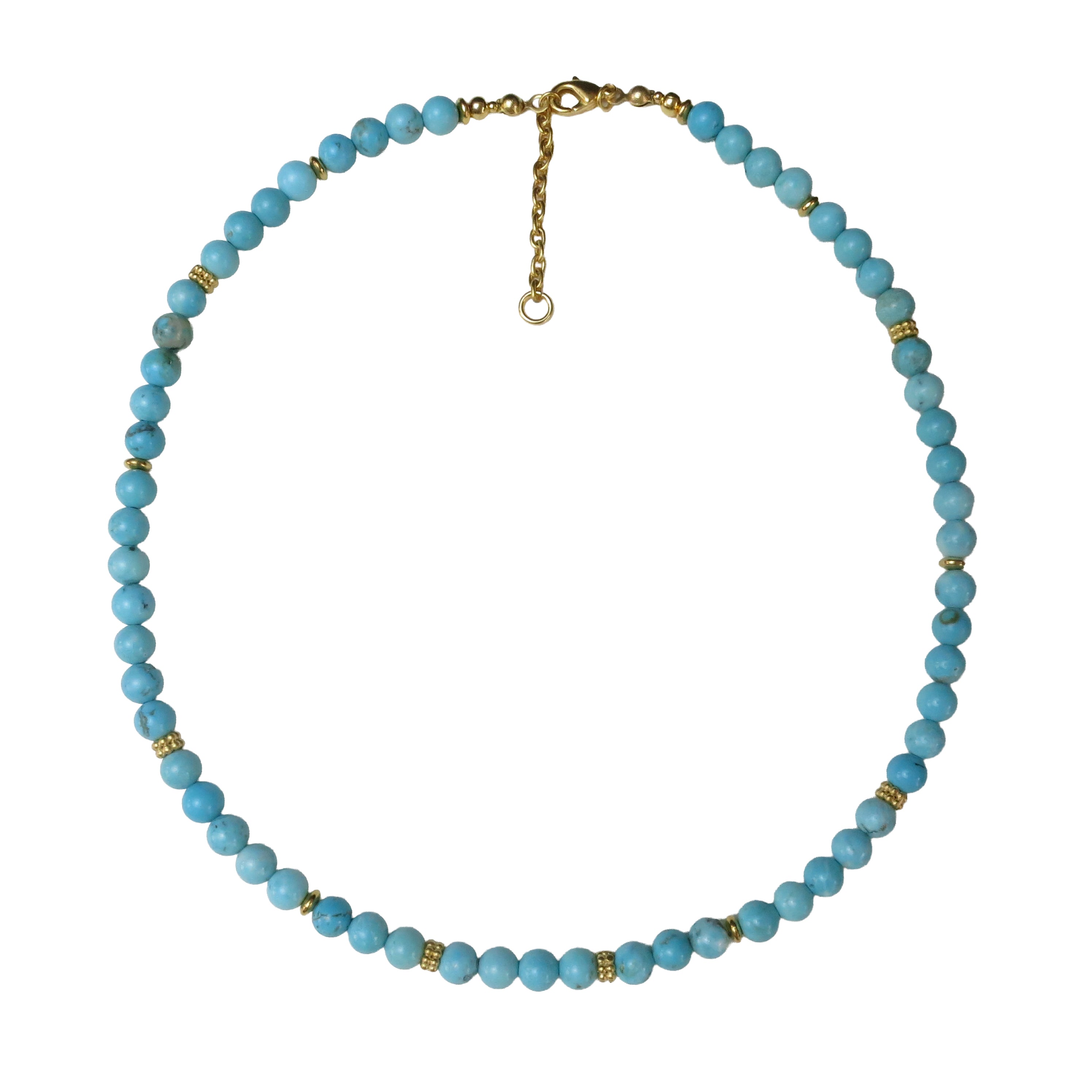 Egyptian Morenci Turquoise Necklace