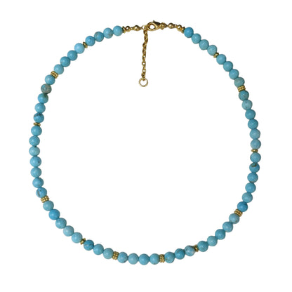 Egyptian Morenci Turquoise Necklace