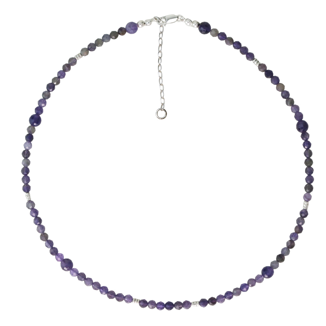 Egyptian Faceted Amethyst Necklace