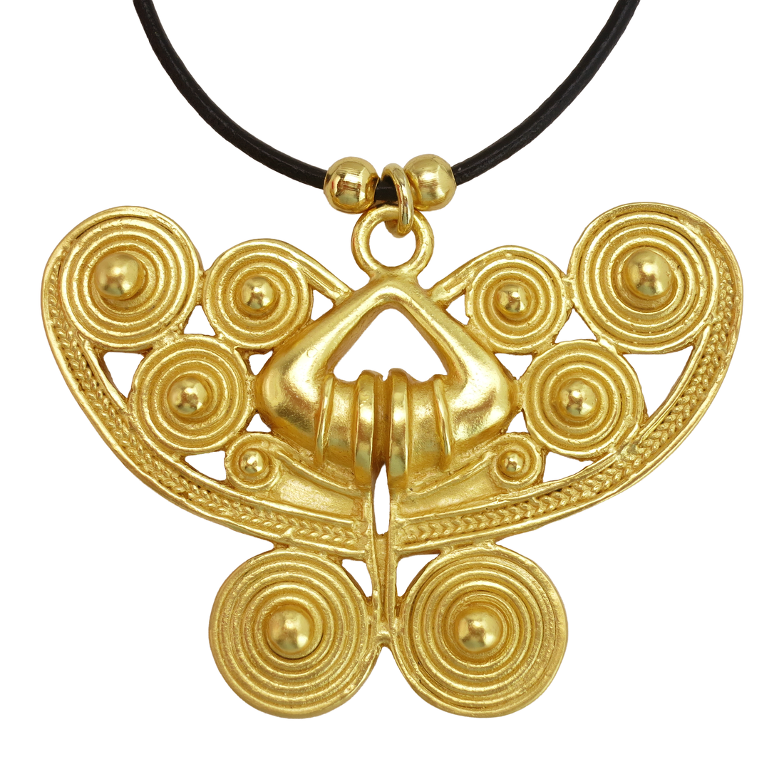 Spirals Butterfly (L) Necklace