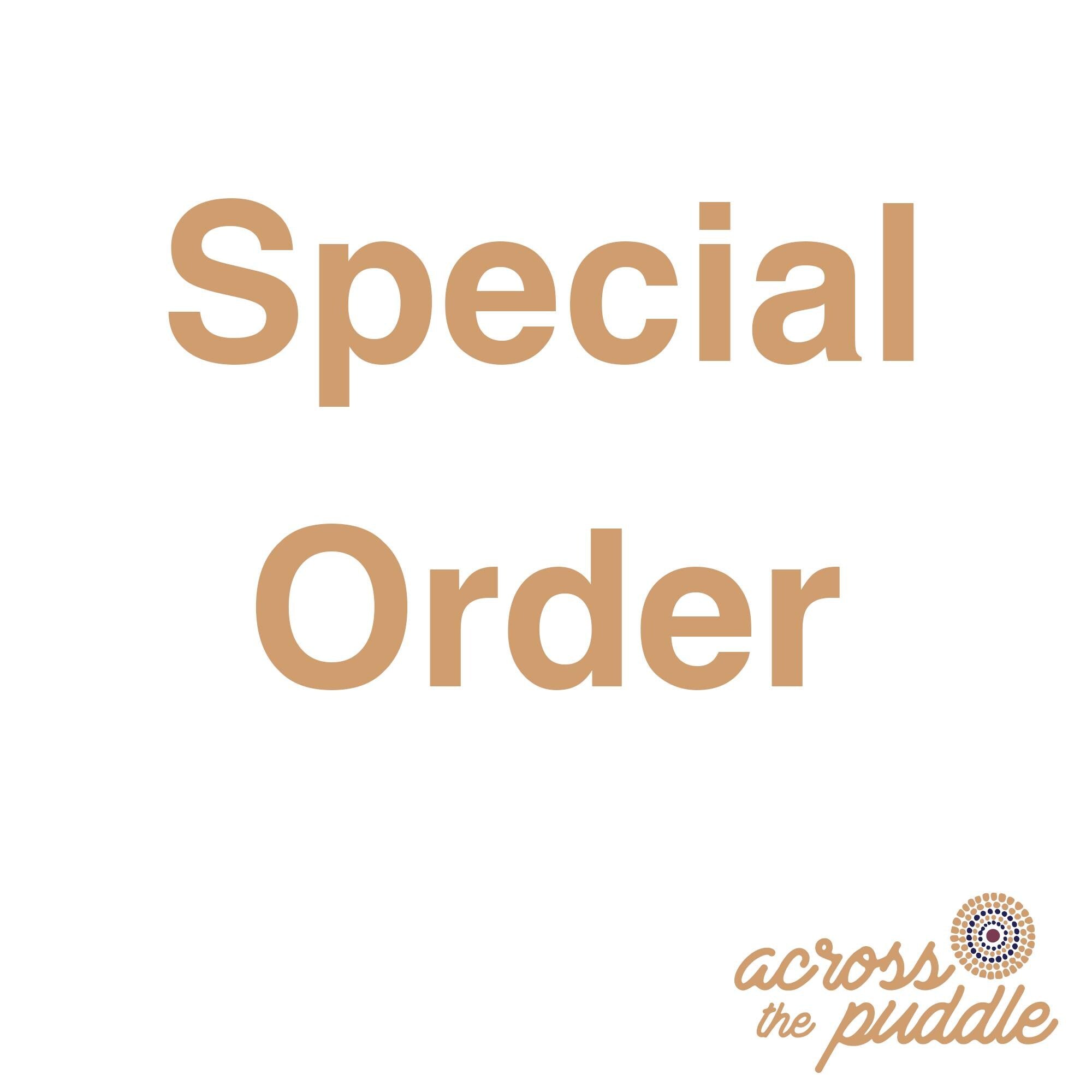 Special Order