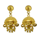 Tairona Anthropomorphic Figure with Diadem (S) Earrings