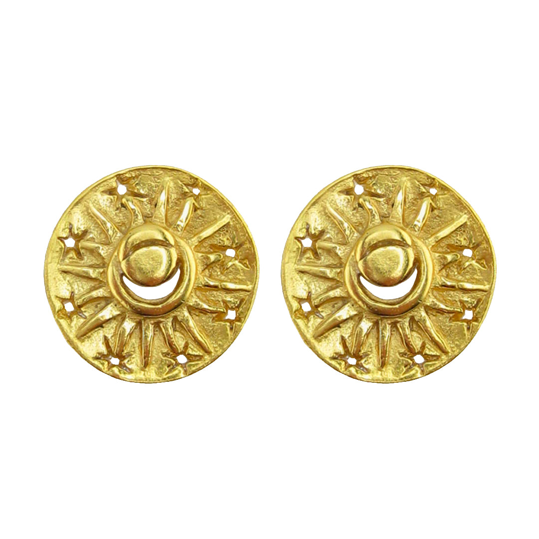 Stars and Moon Stud Earrings