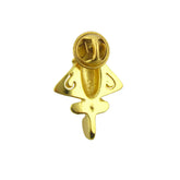 Ancient Aliens Aircraft - Golden Jet Pin by ACROSS THE PUDDLE