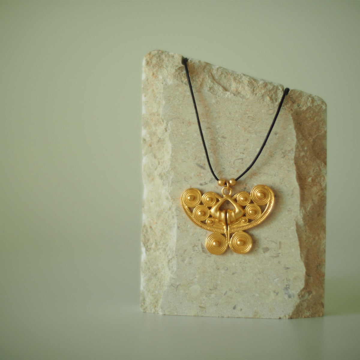 Spirals Butterfly (L) Necklace