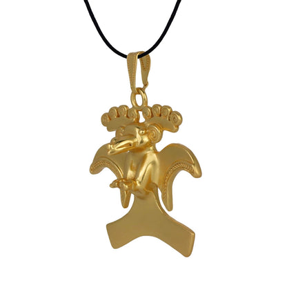 Eagle with Spiral Ears Pendant