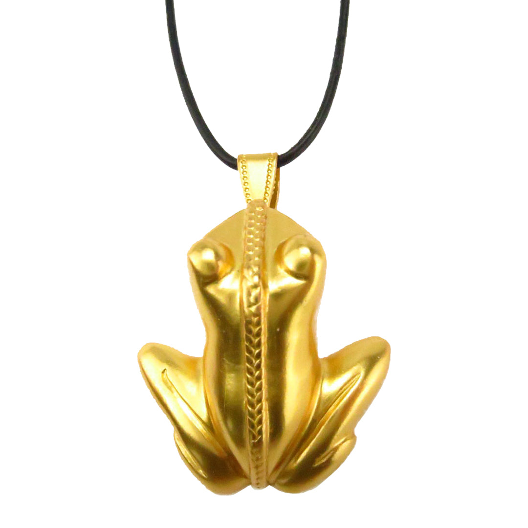 Pre-Columbian Tairona Frog with Braid (M) Pendant